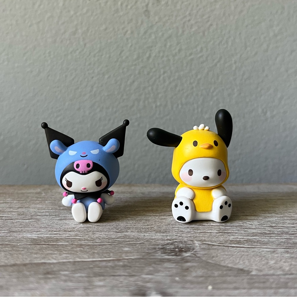 SANRIO Mini Dress-Up Bean Series Bundle - Pochacco & Kuromi